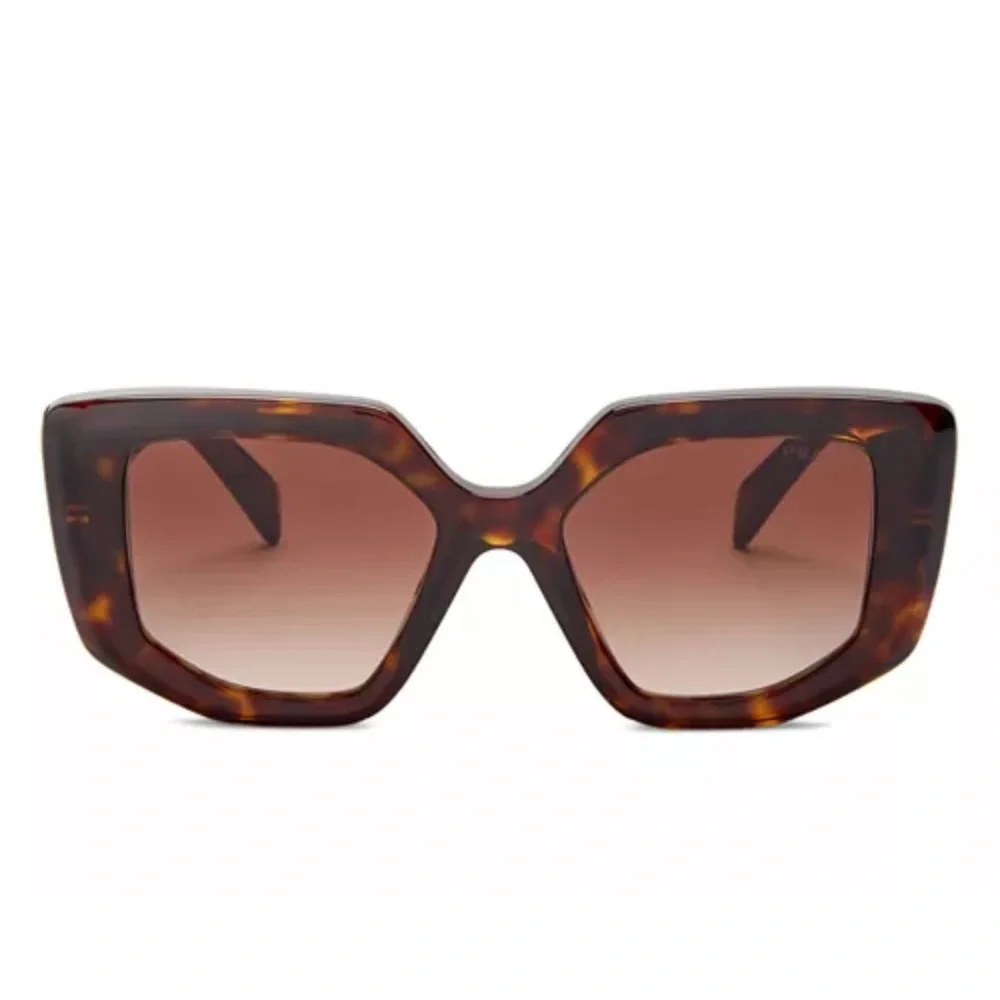 Prada Symbole Brown Tortoise Sunglasses (NEW) - Picture 4 of 9